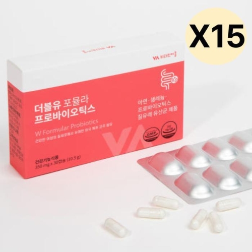 비타민마을 더블유 포뮬라 프로바이오틱스 350mg 30정