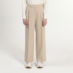 엑스아이엑스 XIX 원턱 와이드 일자 슬랙스_X1F11WSL030