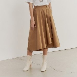 엑스아이엑스 XIX 랩 스커트 밴딩 팬츠_XITAD4T51B