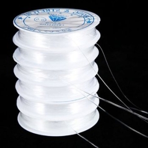 비즈  공예줄 우레탄 0.7mm 공예 목걸이줄 탄성줄 WFJTZ1D