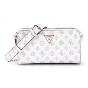 게스 여성 에코 에리카 스테이터스 크로스바디 화이트 로고 10550218