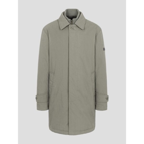 빈폴 멘 니트 인셋 다운 코트 카키 BC4X30OD3H