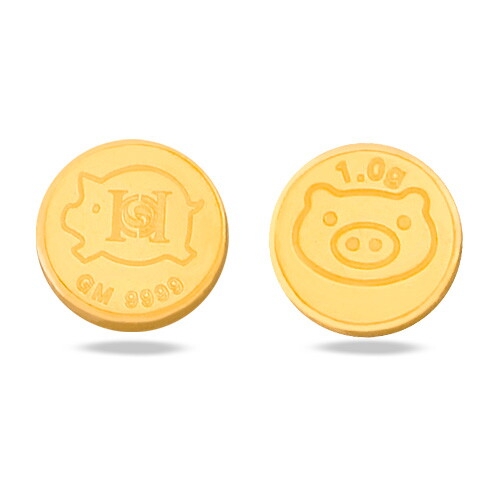 혼골드모아 골드모아 꿀금이 골드바 코인 0.5g