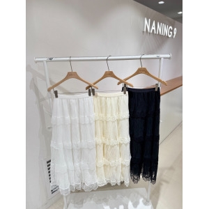 난닝구 스타필드코엑스점 르어보 밴딩레이스스커트 1225A2SK017