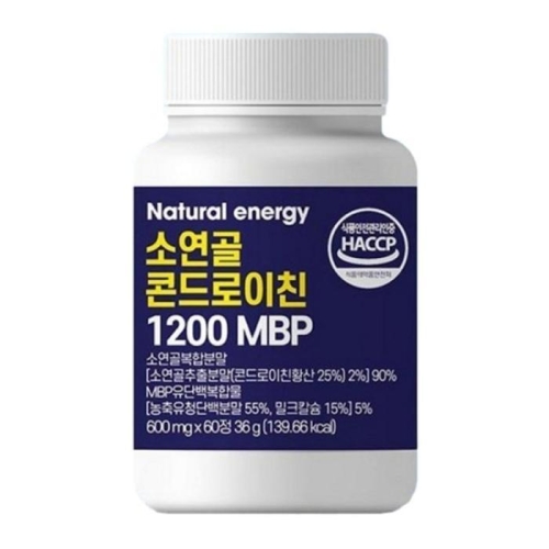내추럴에너지 소연골 콘드로이친 1200 MBP 60정