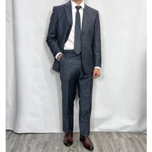 정장 4계절 울혼방 히든밴딩 클레식 예복 레귤러핏 그레이 Z4JW29-2