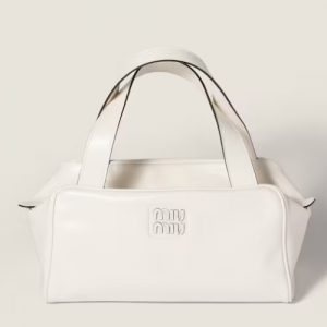 미우미우 가죽 탑 핸들 백 5BB182_2IEO_F0009