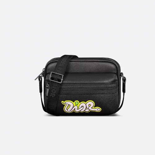 크리스찬디올 Rider 2.0 AND KAWS 미니 지퍼 메신저백 2ESWS034OYY_H958