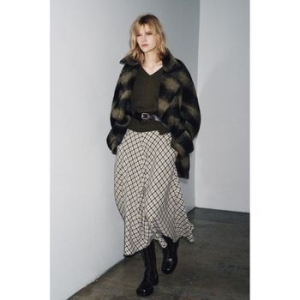 자라 우먼 100% 울 오버사이즈 스웨터 헌터 그린 2893115521 793181