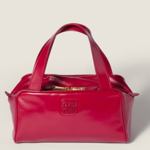 미우미우 가죽 탑 핸들 백 5BB182_2IEO_F0041