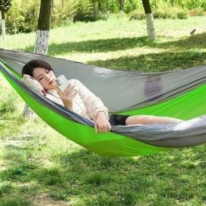 퍼시스 슬로우 캠핑 해먹 2인용 초경량 해먹침대 세트_22836790