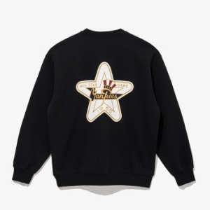 올스타  뉴에라긴팔티 GQC 14742084 MLB 뉴욕 양키스 게임 맨투맨 블랙