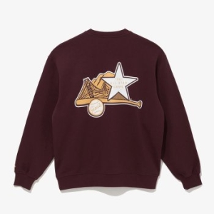 올스타  뉴에라긴팔티 GQC 14742083 MLB 샌프란시스코 자이언츠 게임 맨투맨 버건디