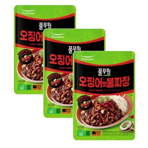 풀무원  오징어맛불짜장 180g
