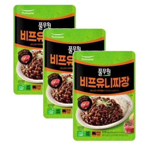 풀무원  비프유니짜장 180g
