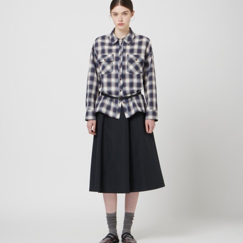 씨씨콜렉트 패치 포켓 체크 셔츠 C253MSC004