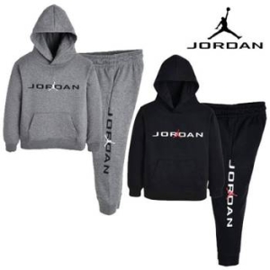 나이키  조던 MJ 베이스라인 FT 후디 티셔츠 바지 상하 세트 3-7세 N251SW144P.PT145 84