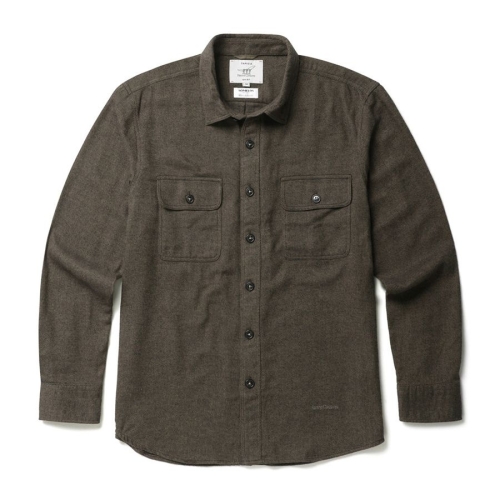 헨리코튼 트윌 더블 포켓 셔츠 AOSAW24501BRL