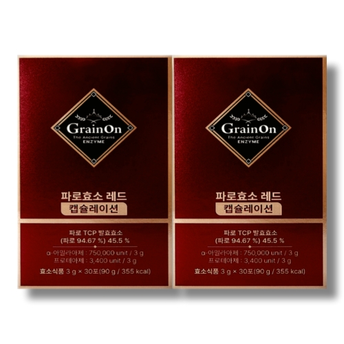그레인온 파로효소 레드 캡슐레이션 3g 30포