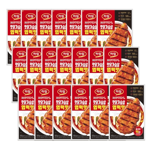하림  맛닭가슴살 엽떡맛 100g