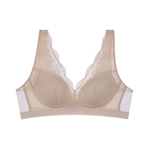 보디가드 에스까다 라이트베이지 시그니쳐 노와이어 브라 EHWBB213