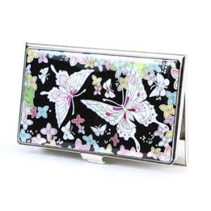 예공  자개명함케이스 꽃나비 명함케이스 명함지갑 외국인선물 입사선물 승진선물