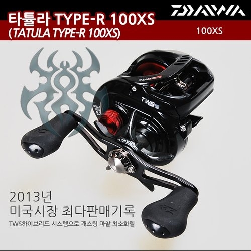 다이와  타튤라 베이트릴100XS L /루어낚시 릴,민물낚시 릴,배스낚시,장구통릴/미국 최다판매기록/바다민