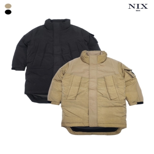 닉스 유니 루즈핏 헤비 다운 롱점퍼 FKQWCUH702P