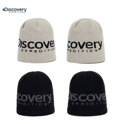 디스커버리 DXBN0533N 남여공용 로고 자카드 비니 DXBN0533N