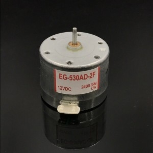 EG  DC 12V 크로 530AD 2F CW 모터 2400RPM 캡스턴 데크 카세트 테이프 레코더 오디오 스핀들