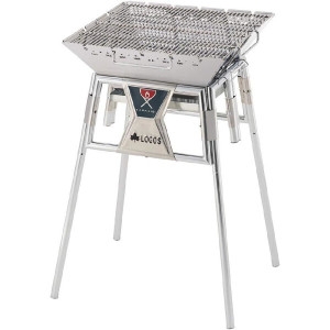 로고스  81064192 더 피라미드 화로대 L 아웃도어 캠핑 바비큐 그릴 1개