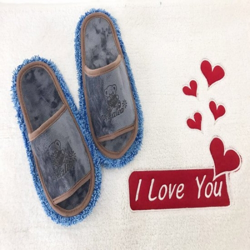 엠씨  극세사 소프트 청소슬리퍼