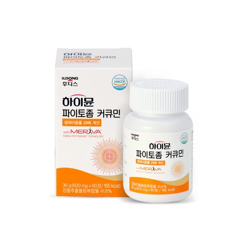 일동후디스 하이뮨 파이토좀 메리바 커큐민 60정