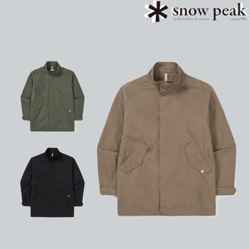 스노우피크 어패럴 클랜드 중기장 야상 자켓 S24FUDJK92 207082