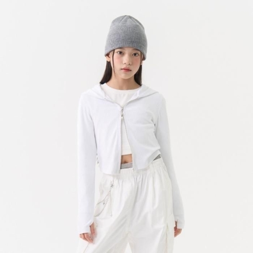 더데이걸 HC37 심플 로고 후드 집업 THE DAY GIRLS 여아 주니어 아동복 TGJM25102