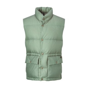 헤지스 남성 경량 다운 패딩 베스트 민트_HZJU5D409L2
