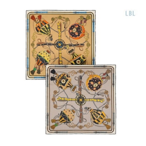 LBL 벌룬투어 실크 양면 스카프 LSFD-4018