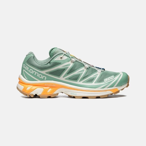 살로몬 XT 6 그라니트 그린 아쿠아 블레이징 오렌지 / L47148100