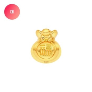 골드퀸즈  행복가득 복주머니 오브제_대 0.5g