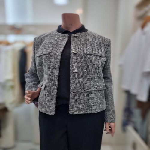 올앤선드리 세이브존06 앵글트위드 재킷 A5F8JJ127