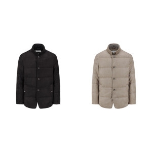 에디션 센서빌리티 FW 스웨이드 구스다운 점퍼형 자켓 2종 1택_NEE4KP16