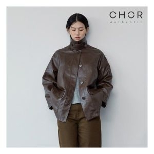 코아 어센틱 FAUX 레더 코트 923336