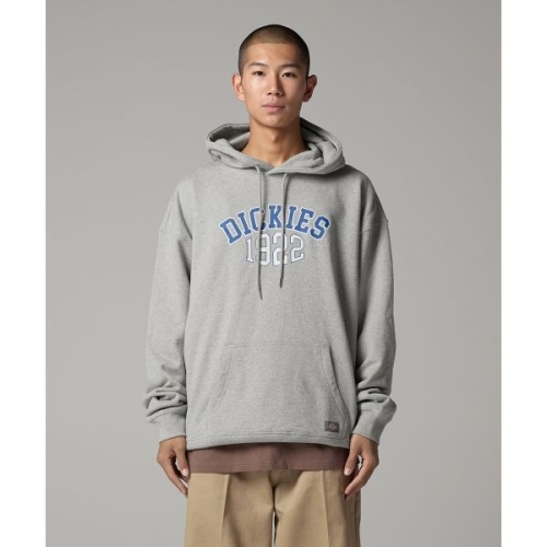 디키즈 ltgt 아치 폰트 로고 후디 Melange Gray DIKU252LRHD002GR 184451