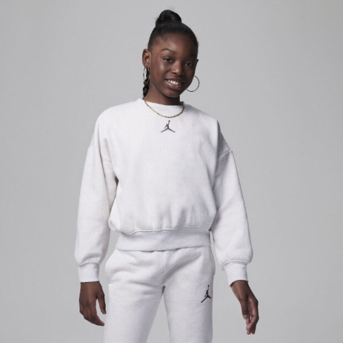 나이키키즈 긴팔티 FV3091-123 조던 ICON PLAY 오버사이즈 크루주니어 탑