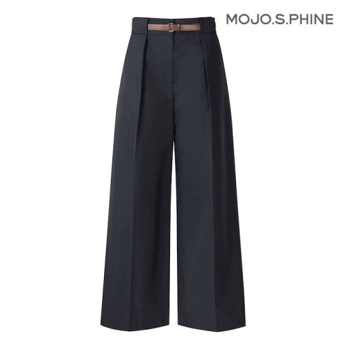 모조에스핀 와이드핏 벨티드 팬츠 NY_J243MSA003 50677_J243MSA003_NY