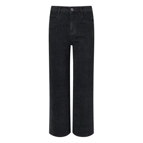 헤지스레이디스 여성 세미와이드 기모 데님 팬츠 HSPA5D983