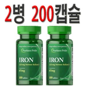  미국Puritan Iron 철분 65mg