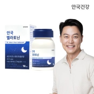 안국약품 안국 식물성 멜라토닌 2mg 90정