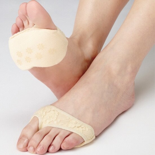 일본아이디어쇼 플라워 발바닥 굳은살 티눈 서포터