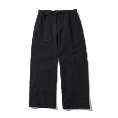 플레어 Nylon Track Pants Black Black QKP1PTLP001BK